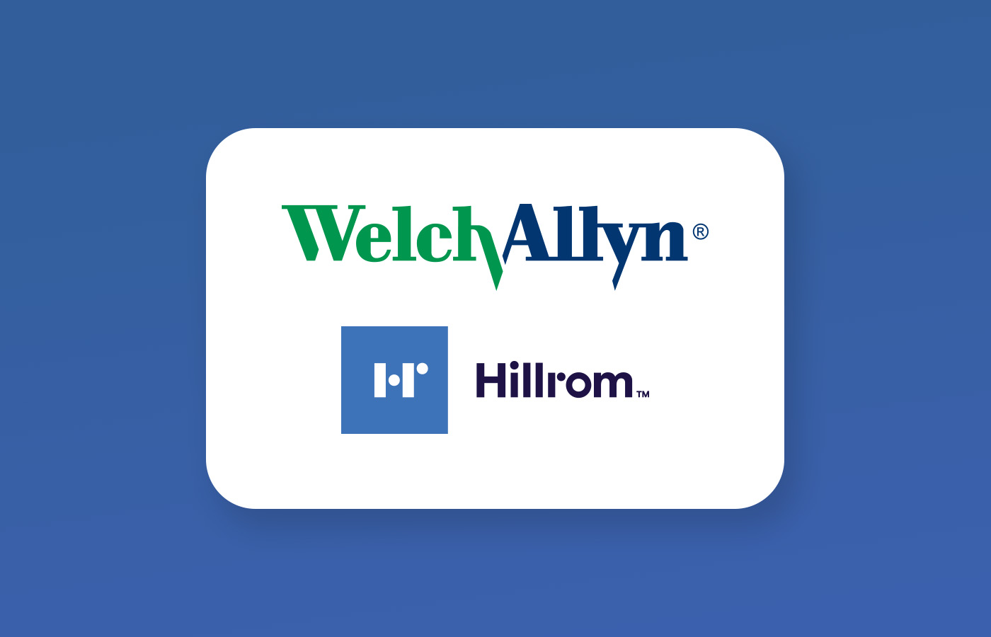 Welch Allyn / Hillrom Company Rebrand HCE