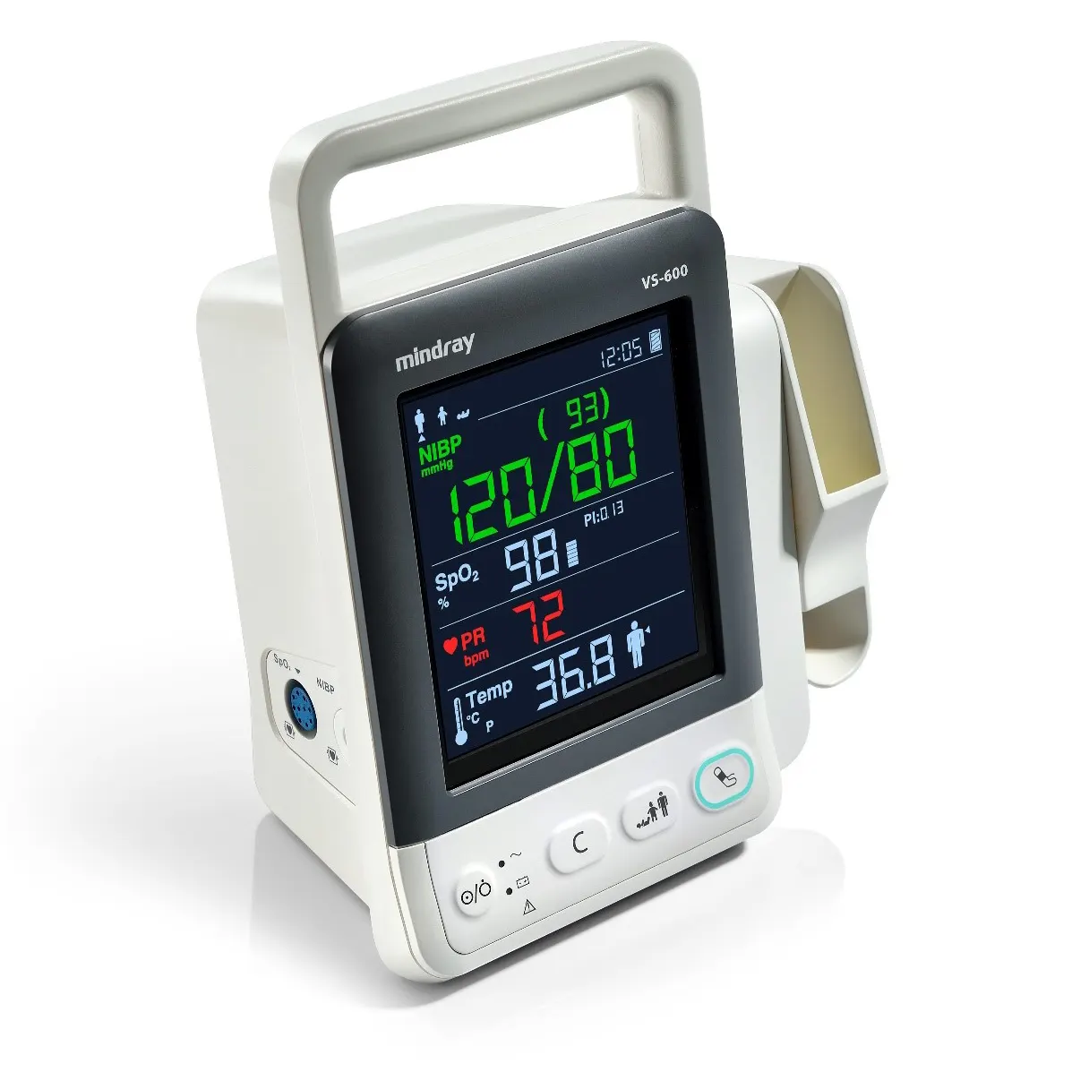 Mindray VS600 Monitor, NIBP, Mindray Sp02 | HCE