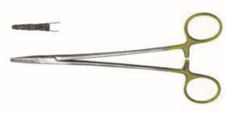 Tungsten Carbide Debakey 7 Needle Holder | HCE