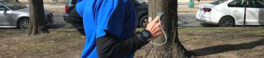 Nonin 3150 WristOx used whilst jogging
