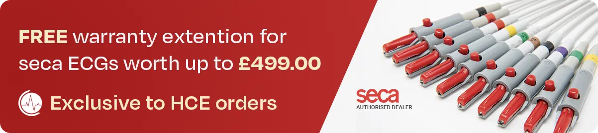 seca ECG Warranty Promotion Banner