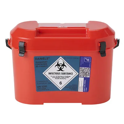 DANIELS Community Nursing Transport Container 7L | HCE