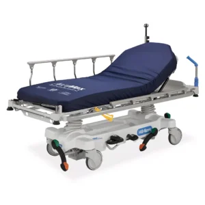 Transport Stretcher hillrom with blue mattress