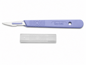 Rocialle Inhealth Optimo Bard Parker Scalpel Handle with no. 11 Blade - Pack of 10