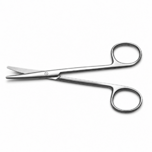 Rocialle Inhealth Optimo Strabismus Scissors Curved Blunt 11cm (10)