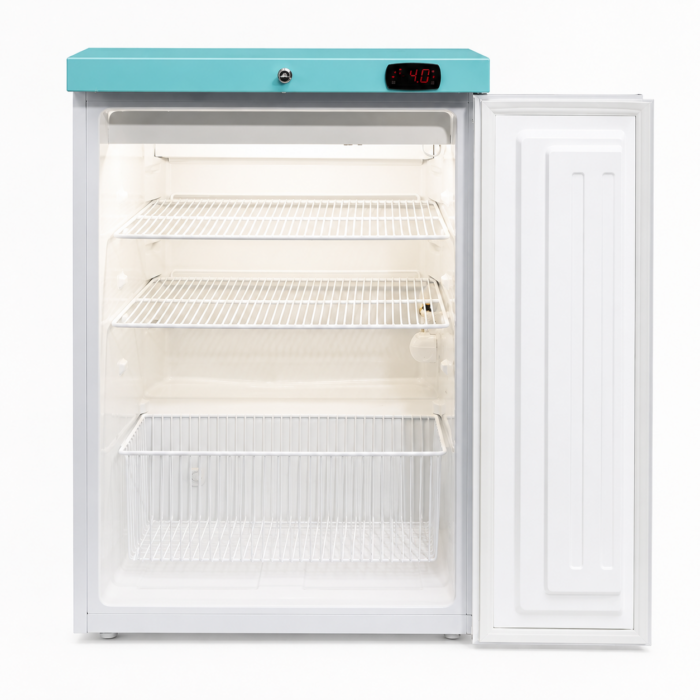 Lec Medical Pharmacy Plus 158 Litre Bluetooth Freestanding Fridge PPGR158BT-UK - Solid Door