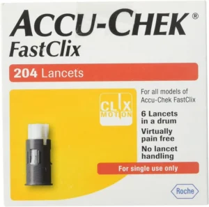 accu-check FastClix lancets finger