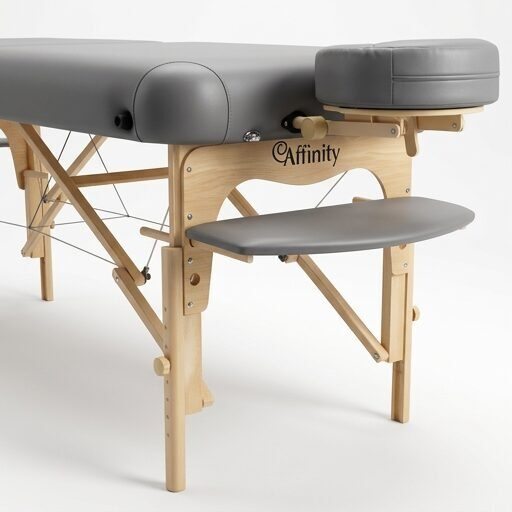 Affinity Deluxe Portable Massage Table – Biscuit