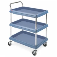 Three-Tier Blue Utility Service Cart