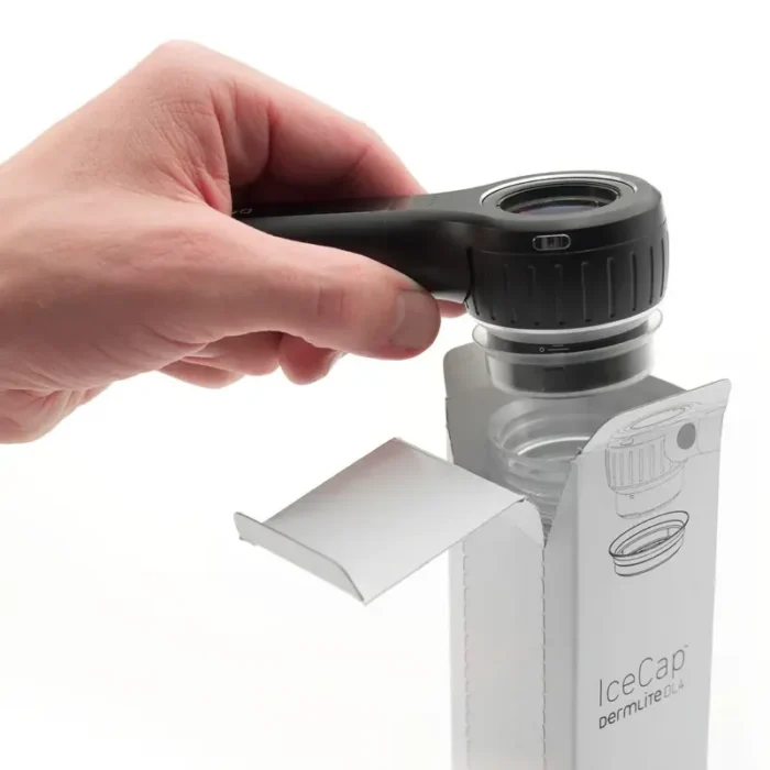 DermLite DL4 ice cap infection control