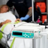 emergency use patient with perfusor space syringe pump