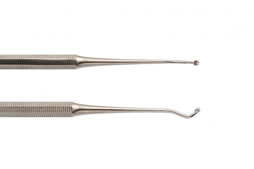 Bailey Instruments Probe S/E Swan Neck scoop with hole 12.5cm (5 1/4) | HCE