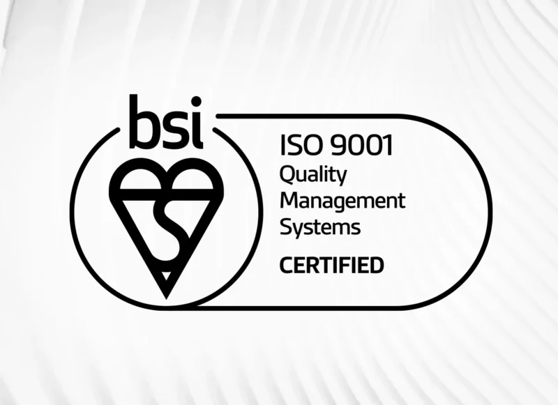 HCE BSI Certified Approved ISO 9001:2015