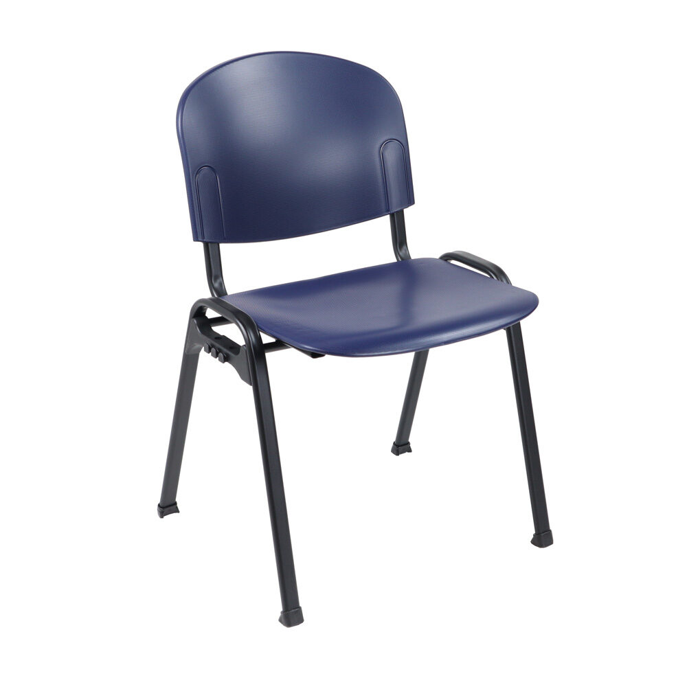 Rollo Waiting Room Chair Moulded Plastic Seat & Back without Arms HCE