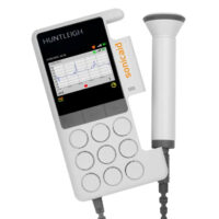 Huntleigh Sonicaid SRX Doppler with probe attached