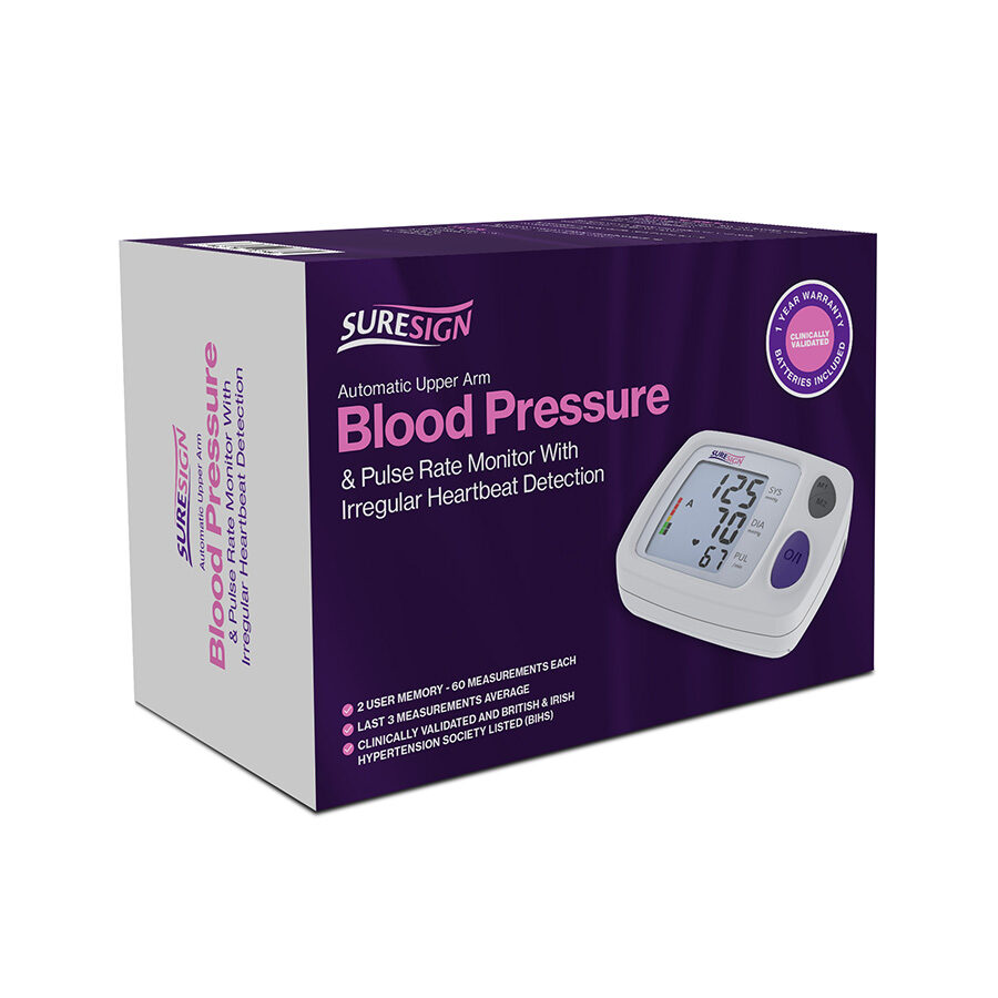 Suresign Automatic Blood Pressure & Pulse Monitor with Irregular
