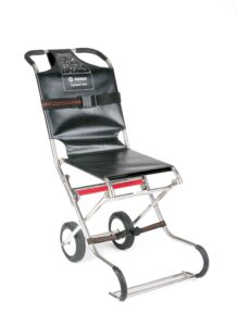 Ferno Compact 2 Carry Chair (black) with wipe-clean Biosafe straps