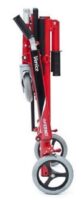 Ferno Venice PowerTraxx - Rear folding handles, footrest, sidearms, Biosafe restraints