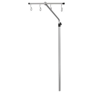 IV-Pole, 55° angled - with screw height adjustment
