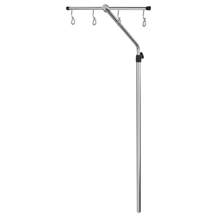 IV-Pole, 55° angled - with screw height adjustment