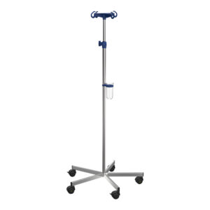 MRI - I.V. Stand / Drip stand - For MRI's up to 1.5 Tesla - Twin Castors