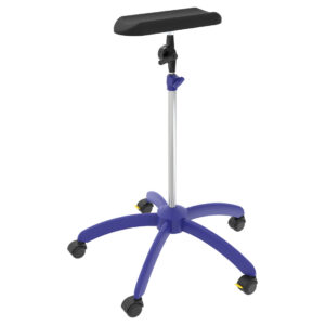 MRI Arm and leg rest on castors - Screw height adjustment