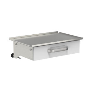 Shelf - Stainless Steel - With drawer