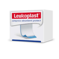 Leukoplast Compress Absorbent Protect - Sterile - - 20x20cm - White/Blue - Pack Of 50(50x1)