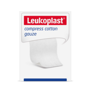 Leukoplast Compress Cotton Gauze - Sterile - T17 - 8 - 7.5x7.5cm - Pack Of 50(25x2)