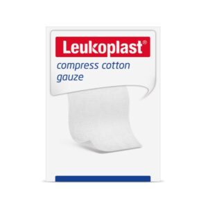 Leukoplast - Compress Cotton Gauze - Sterile - T17 - 12 Ply - 10x10cm - Pack Of 140(14x10)