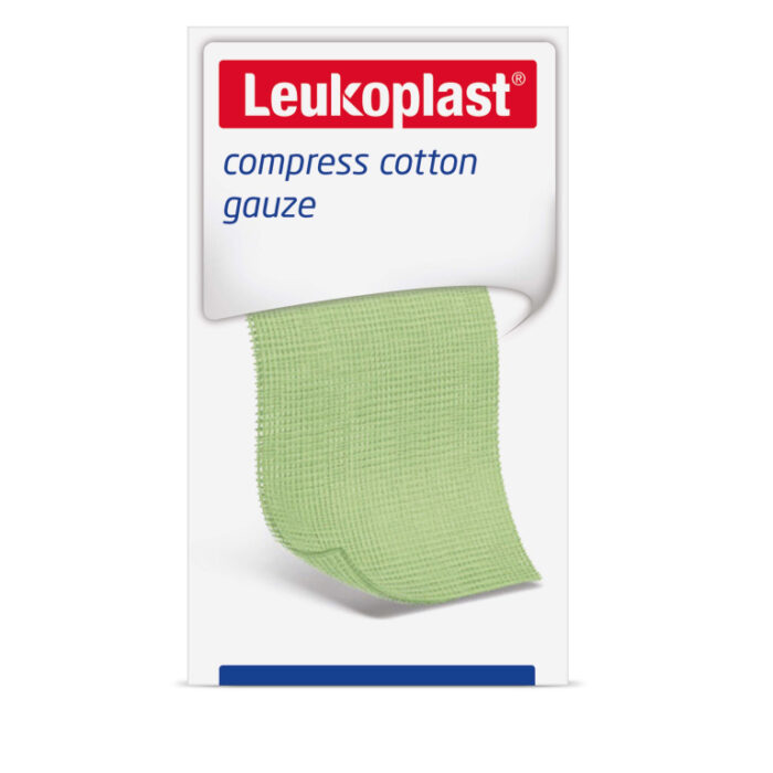 Leukoplast - Compress Cotton Gauze - T13 - 12 Ply - 10x10cm - Pack Of 100