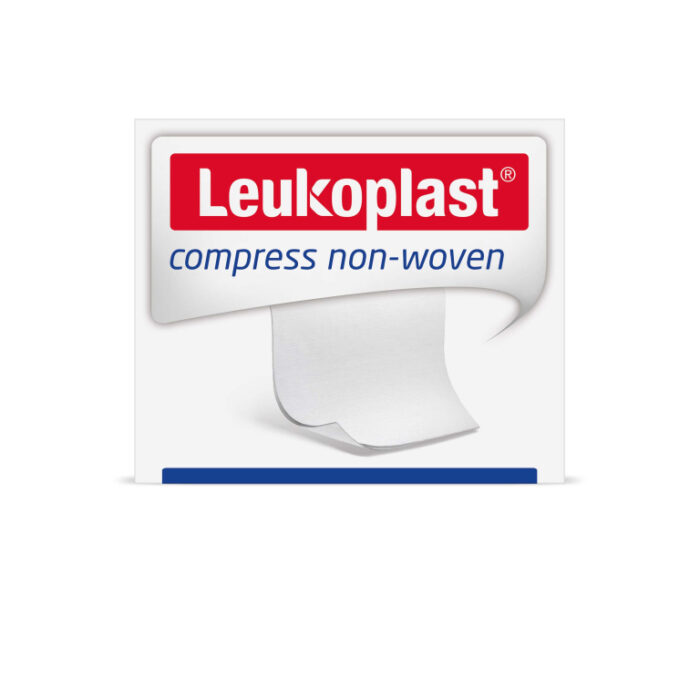 Leukoplast - Compress Non-Woven - Sterile - 30gr - 4 Ply - 5x5cm - Pack Of 100(50x2)