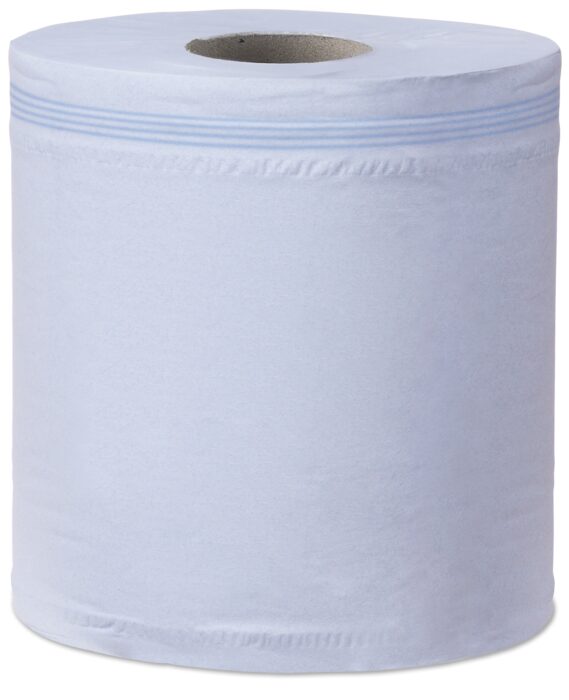 Tork Basic Centrefeed Wiping Paper Blue M2 - 6 x 150m - 128107