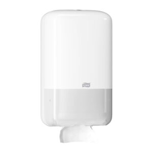 Tork Folded Toilet Paper Dispenser White T3 - Pack of 12 - 556000
