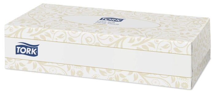 Tork Extra Soft 2-Ply Facial Tissues - 21x20cm - Pack of 30 - 140280