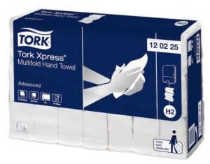 Tork Xpress Multifold Hand Towels White H2 - Pack of 21 - 120225