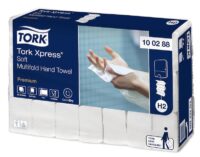 Tork Xpress Soft Multifold Hand Towels White H2 - Pack of 21 - 100288