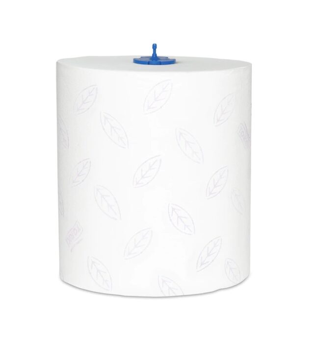 Tork Matic Soft Paper Hand Towels White with Blue H1 - Pack of 6 - 290016