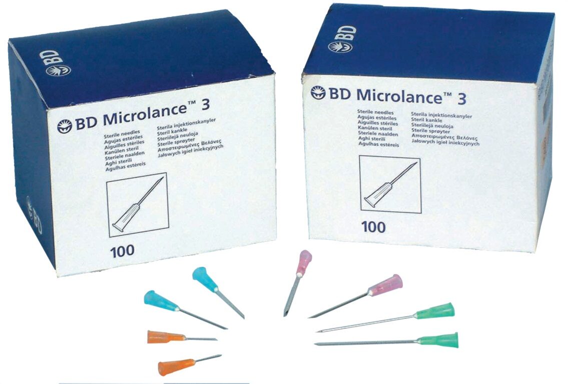 BD Microlance Needles 23g x 1
