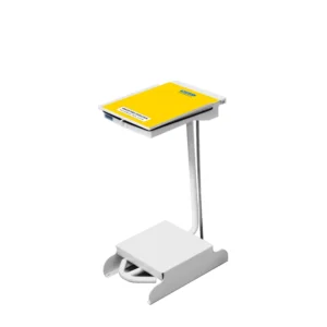 Shuttleworth Medical 20L small capacity sack holder with yellow bin lid