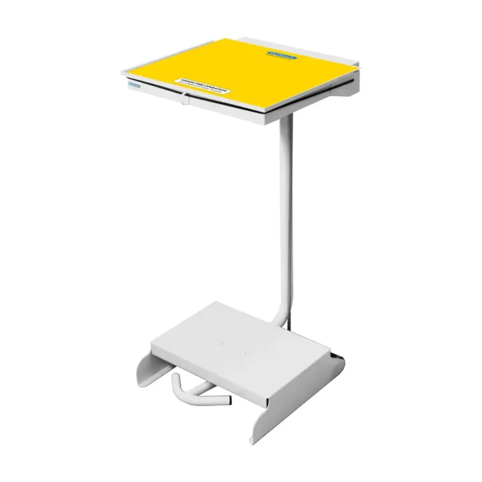 Shuttleworth Medical 70L Sack holder with yellow lid
