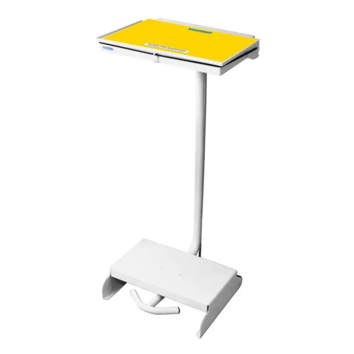Shuttleworth Medical 90L large capacity sack holder with yellow lid