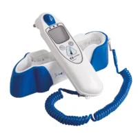 Genius 3 tympanic thermometer with cradle and blue cord