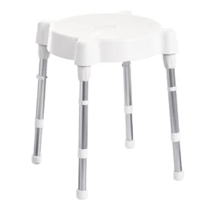 Round shower stool