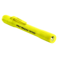 peli 1975z0 slim LED flashlight at angle