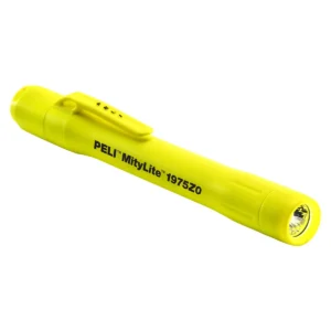 peli 1975z0 slim LED flashlight at angle