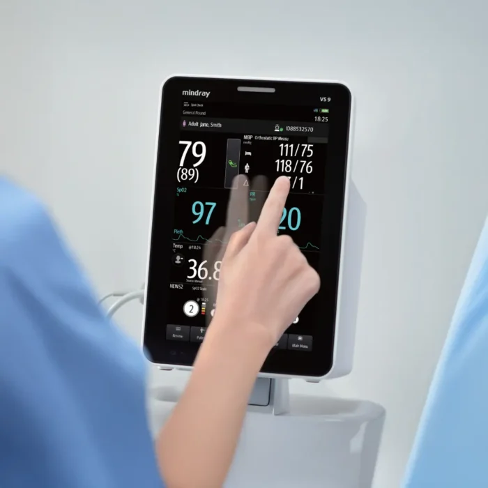Mindray VS9 Touch Screen Nurse Swipe
