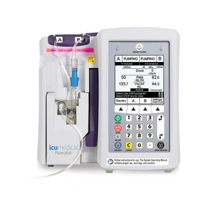 ICU plum 360 infusion pump